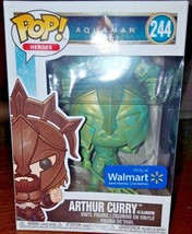 Funko POP! Heroes  Aquaman Arthur Curry Gladiator 244 Walmart Exclusive - £12.41 GBP