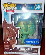 Funko POP! Heroes  Aquaman Arthur Curry Gladiator 244 Walmart Exclusive - £14.19 GBP