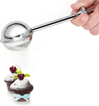 Powdered Sugar Shaker Duster Flour Sifter, Stainless Steel Fine Mesh Sif... - $10.88