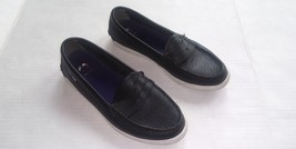 Cole Haan Women Black Nantucket Leather Loafers Shoes D44637 Size 5B EUC - $29.70