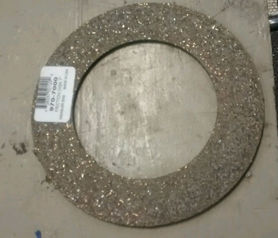 970-7000 PTO FRICTION DISC &quot;FREE SHIPPING&quot; - $74.18