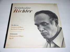 Sviatoslav Richter Beethoven Sonato Schumann Fantasia Record Album Angel NM - $49.99