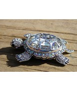 HAUNTED LUCKY 10X SPELL CAST MILLIONAIRE&#39;S DIAMOND TURTLE BROOCH PENDANT  - $77.77