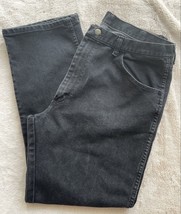 Men’s Wrangler Jeans Black 38 x 30 - £13.98 GBP