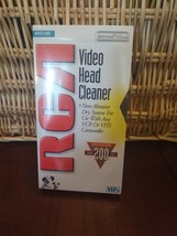 Rca Vhs Video Tape Head Cleaner AV01HD Non Abrasive Dry System Sealed New - £31.55 GBP