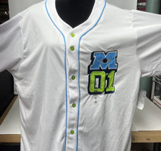 Disney Parks Monsters Inc Mike Wazowski Baseball Jersey Adult   2XL - $108.90