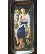 Coca Cola 1921 Advertisement Tray 1973 ISSUE 8.5&quot; X 19&quot; Promotional Vintage - £11.95 GBP