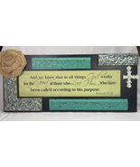 Wall Hanging Scripture 27 X 11 3/4 INCHES - $8.66