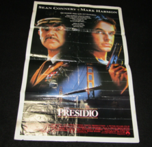Vintage 1988 The Presidio Original One Sheet 40&quot; X 27&quot; Movie Poster Sean... - £19.54 GBP