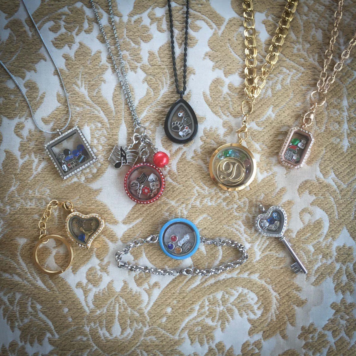 November Heart Floating Locket Charm H3706-11 Item image 4