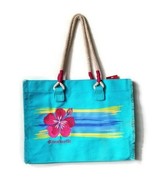 American Girl Seaside Canvas Tote for Girls New Blue Teal Handbag Beach ... - $19.80