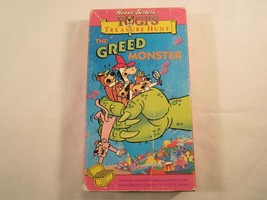 VHS Tape 1987 Yogi&#39;s Treasure Hunt THE GREED MONSTER [10B5] - £9.06 GBP