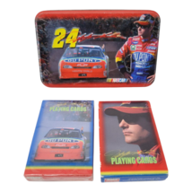 Jeff Gordon #24 NASCAR Limited Edition Tin Box with 2 Decks of Playing C... - $14.95