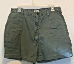 Wrangler for Women Army Green Denim Shorts Size 14 Average - $32.13 CAD