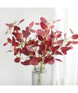 Faux Seeded Eucalyptus Leaves Wedding/Home Decoration Gifts Artificial P... - $9.78 CAD