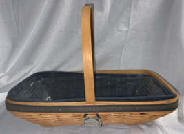 Longaberger Collectors Club Spring Meadow Basket 2000 Protector Liner Ti... - $29.12