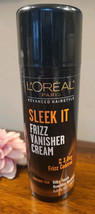 L&#39;Oreal Sleek It Frizz Vanisher Cream 5 oz Frizz Control Humidity Resist... - £23.92 GBP