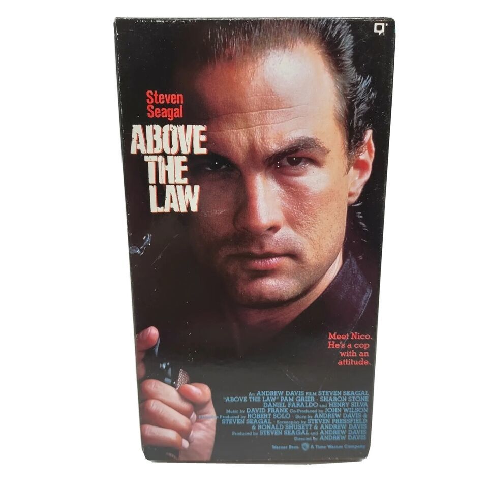 Above the Law (VHS, 1988) Steven Seagal - $7.75