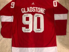 DAVE COULIER JOEY FULL HOUSE  Signed Auto Vintage RED WINGS Hockey Jerse... - $791.99
