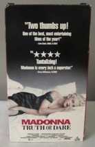 Truth or Dare...Starring: Madonna, Kevin Costner, Warren Beatty (used VHS) - £8.61 GBP