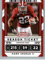 2020 Panini Contenders Draft Season Ticket #64 Mark Ingram II NM-MT ID:59203 - £1.35 GBP