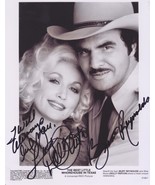 I Will ALWAYS LOVE YOU 2X Signed Dolly Parton & Burt Reynolds Autographed Photo  - $199.99