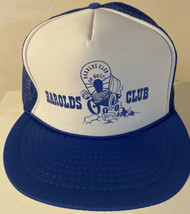 Harolds Club Reno Adjustable Snapback Trucker Hat Blue Cap  - $18.81