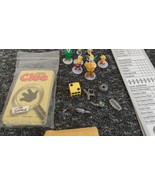 The Simpsons Clue 2nd ed. Game Pieces Weapons Characters READ NOT COMPLETE - $285.37 MXN
