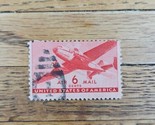 US Stamp US Air Mail 6c Used - $0.94
