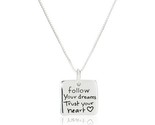 Sterling silver dreams heart pendant necklace 2 thumb155 crop