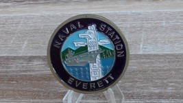 USN Naval Station Everett Challenge Coin #415Y - $278.56 MXN