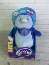 Gund Webkinz Ice Penguin Blue Plush Stuffed Animal Toy Unused Code HM734 - £55.38 GBP