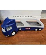 Little Tikes Big Blue Large Semi Truck Trailer Car Carrier Hauler Big # ... - £20.97 GBP