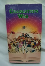 Vintage Charlotte&#39;s Web Vhs Video Movie Cartoon - £11.73 GBP