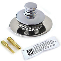Watco® Nufit Bathtub Drain Stopper Push-Pull Grid Strainer Universal Fit CP - £27.36 GBP