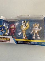 Sonic the Hedgehog Team Sonic Collection 3 Pack Action Figures Set READ* - £16.44 GBP