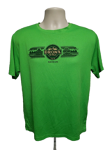 2015 NYRR New York Road Runners Bronx 10 Mile Run Mens Medium Green Jersey - $17.82