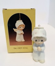 The First Noel Precious Moments E-2368 Angel Girl Ornament 1982 - £9.29 GBP