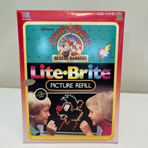 Lite Brite Refill Chip n Dale Rescue Rangers Chip &amp; Dale UNPUNCHED 12 Ch... - $23.74