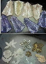 Sequin Motifs New and Old Stock # 220 - $6.00