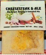 Cheesesteak &amp; Ale Dip Mix (2 mixes) dips, spreads, cheese balls &amp;salad d... - £9.71 GBP