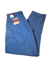 Wrangler Authentics Jeans Denim 35x32 Pants Tapered Leg  ZM10 LB ~ RN 130273 - £18.07 GBP