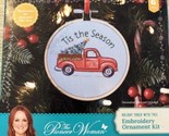 Pioneer Woman Embroidery Ornament Kit Christmas Truck With Tree Tis The ... - £13.91 GBP