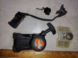 21TT99 Echo Chainsaw Parts: Ignition, Pull Start, Oil Cap, Air Filter, Good Cond - £22.15 GBP