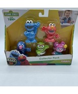Sesame Street Collector Pack Playskool Figurines Elmo, Cookie Monster, A... - £11.69 GBP