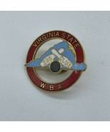 Virginia State 235 Club Bowling Pin Metal Enameled - £7.07 GBP