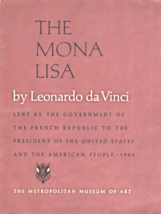 The Mona Lisa By Leonardo da Vinci - Metropolitan Museum Of Art., Paperb... - $4.65