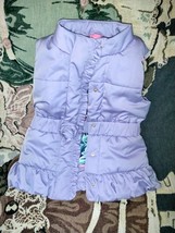 Lilly Pulitzer Girls Purple Vest Sz L 8-10 - £38.05 GBP