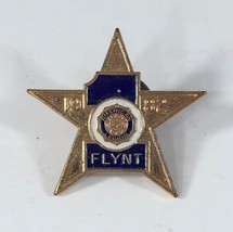 American Legion 1982 Flynt Michigan Metal Star Pin Pinback Vintage - $16.50