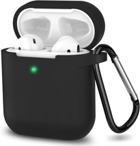 Airpods Case, Full Protective Silicone Airpods Accessories Cover Compatible with - £13.19 GBP